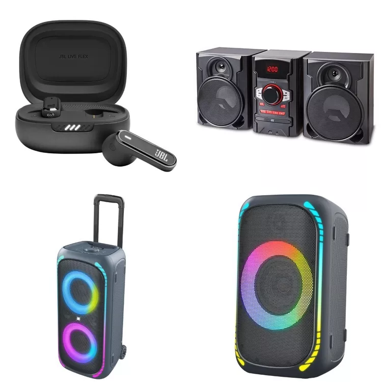 1 Pallet - 20 Pcs - Portable Speakers, Speakers - Untested Customer Returns - Walmart