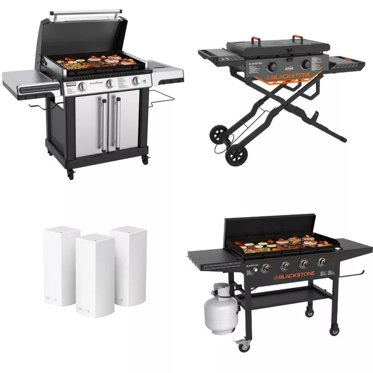 1 Pallet - 143 Pcs - Ink, Toner, Accessories & Supplies, Networking, Grills & Outdoor Cooking - Untested Customer Returns - Walmart