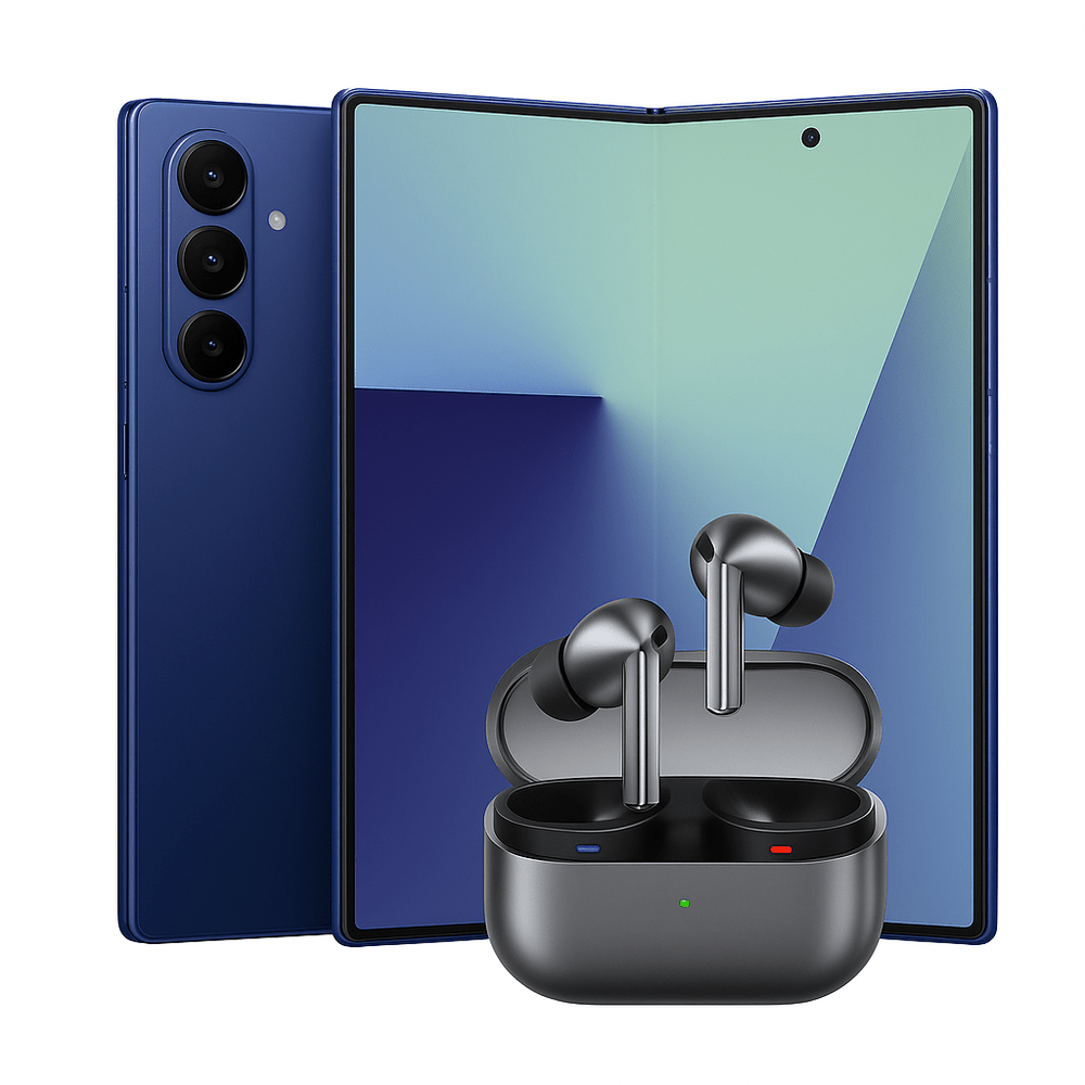 1 parcel box - Samsung Galaxy Z Fold7 512GB, Galaxy Buds3 Pro